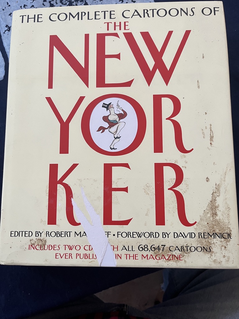 68,647 New Yorker Cartoons in one book!